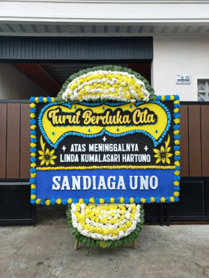 Papan Bunga Duka di Cihaur Geulis