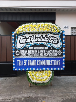 Papan Bunga Duka di Cihaur Geulis